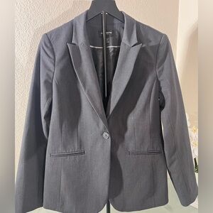 Liz Claiborne Women’s Charcoal Gray Career Blazer – Size 6